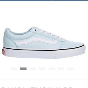 VANS WOMENS WARD SNEAKER - BLUE